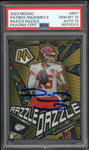 2023 Panini Mosaic Razzle Dazzle SSP Patrick Mahomes PSA 10/10 Auto GEM MINT