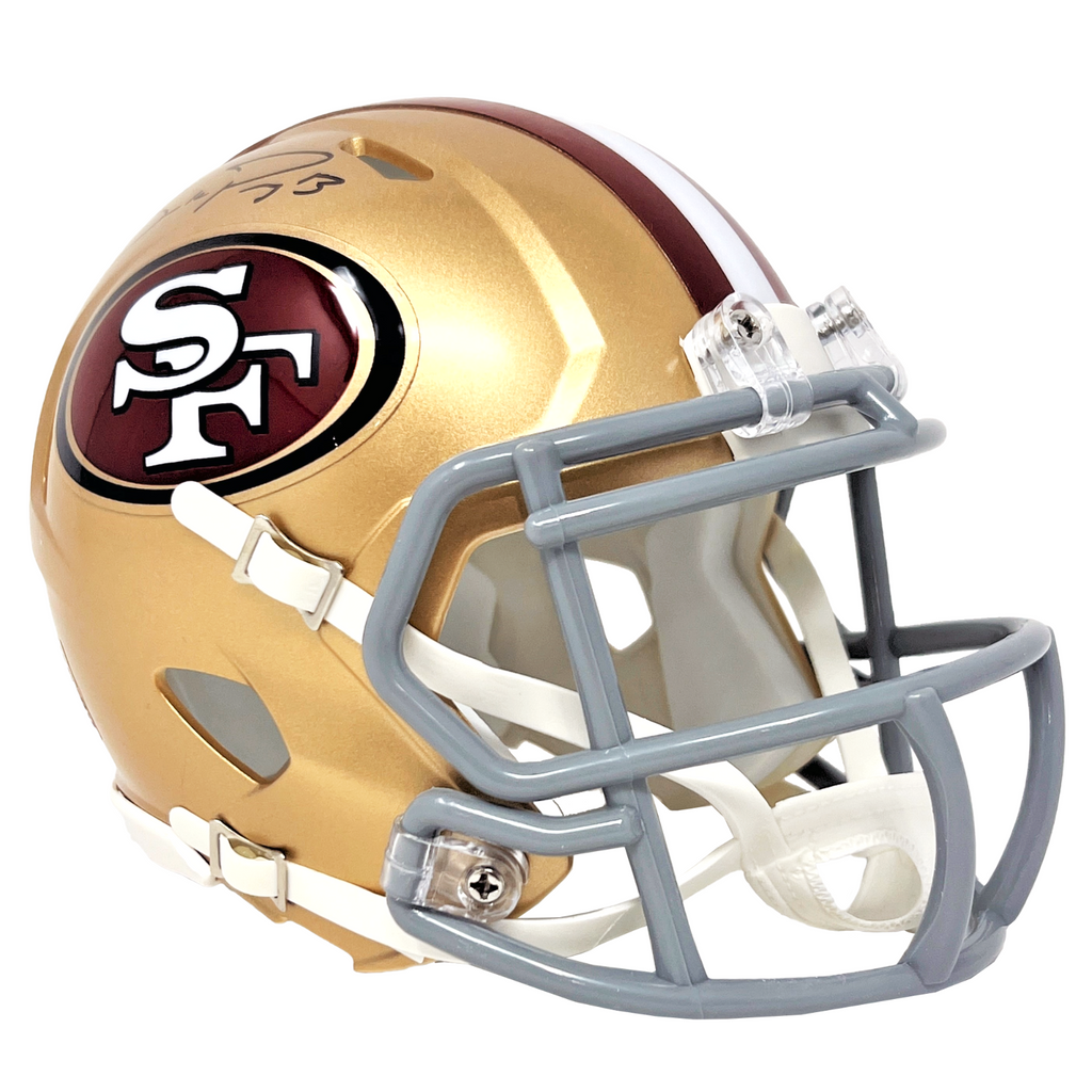 Riddell San Francisco 49ers NFL Mini Speed Football Helmet - Gold for sale  online