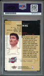 2002-03 Fleer Box Score #136 Yao Ming RC Rookie On Card PSA/DNA Auto GEM MINT 10