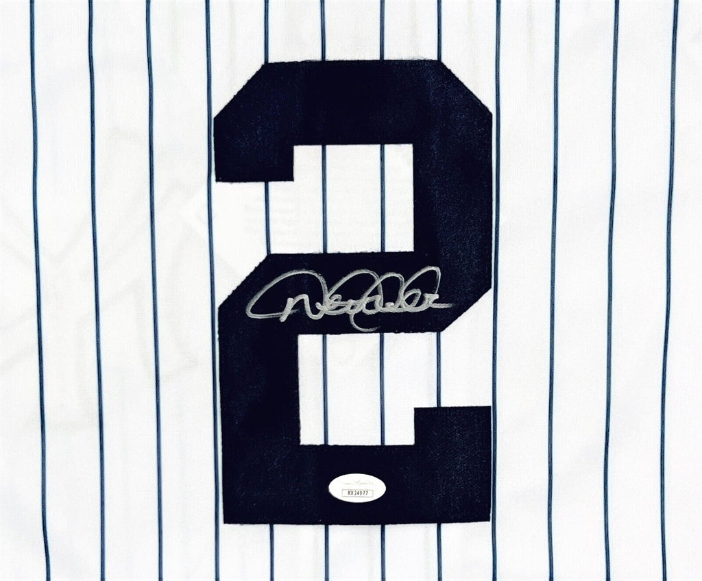 Derek Jeter Signed New York Yankees Majestic Jersey w/ 1996 World