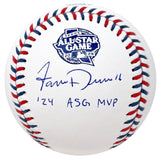 Jarren Duran Boston Red Sox Signed 2024 All-Star Game MVP Inscribed Baseball JSA