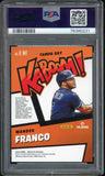 2022 Absolute KABOOM! #KWF Wander Franco RC On Card PSA/DNA Auto Authentic