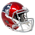 Rob Gronkowski New England Patriots Signed Riddell Flash Replica Helmet JSA