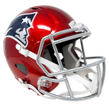 Rob Gronkowski New England Patriots Signed Riddell Flash Replica Helmet JSA