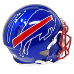 Josh Allen Buffalo Bills Signed Riddell Flash Authentic Helmet BAS Beckett