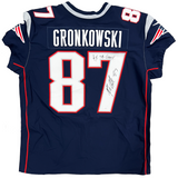 Rob Gronkowski New England Patriots Signed 4x SB Champ! Nike Elite Jersey JSA