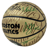 Boston Celtics Team Signed Gold LE Basketball Tatum/Brown/White+ Fanatics/JSA1