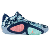 Jayson Tatum Signed Nike Jordan 2 GPX Blue Void/Bleached Sneaker R Shoe FANATICS