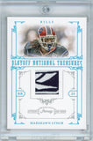 2008 National Treasures Marshawn Lynch Prime Jersey Patch Reebok Logo /90