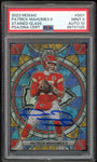 2023 Panini Mosaic Stained Glass #SG1 Patrick Mahomes PSA 9/10 Auto MINT Pop 1