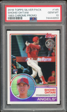 2018 Topps Silver Pack #145 Shohei Ohtani RC Rookie Angels PSA 10 GEM MINT