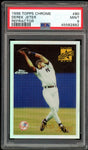 1996 Topps Chrome Refractor #80 Derek Jeter New York Yankees PSA 9 MINT