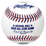 Jarren Duran Boston Red Sox Signed 2024 All-Star Game MVP Inscribed Baseball JSA