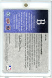 2008 Upper Deck UD Premier Legendary Remnants Jersey Relic Jackie Robinson /251