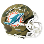 Dan Marino Miami Dolphins Signed Riddell Camo Mini Helmet BAS Beckett
