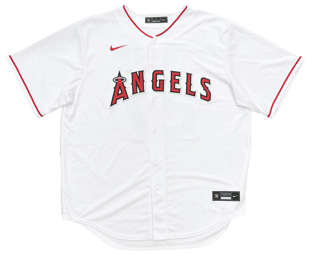 Mike trout white jersey sales