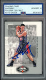 2002-03 Fleer Box Score #136 Yao Ming RC Rookie On Card PSA/DNA Auto GEM MINT 10