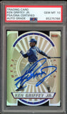 1996 Bowman's Best Best Cuts Refractor Ken Griffey Jr. PSA/DNA Auto GEM MINT 10