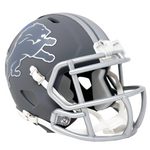 Sam LaPorta Detroit Lions Signed Slate Alternate Speed Mini Helmet BAS Beckett