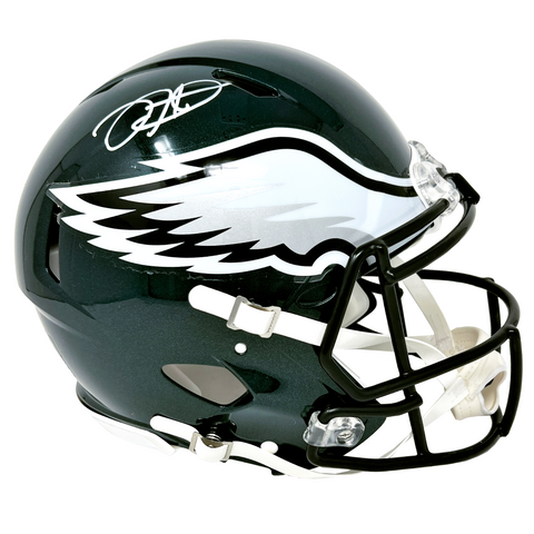 Jalen Hurts Philadelphia Eagles Signed Riddell Speed Authentic Helmet BAS