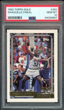 1992 Topps Gold #362 Shaquille O'Neal RC Rookie Magic PSA GEM MINT 100