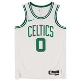 Jayson Tatum Celtics Signed White Nike Association Swingman Jersey FANATICS