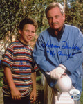 Ben Savage & William Daniels Dual Signed Cory/Mr. Feeny Boy Meets World 8x10 JSA