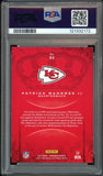 2017 Panini Crown Royale #84 Patrick Mahomes RC On Card PSA 10/10 Auto GEM MINT1