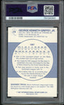 1987 Bellingham Minor League Ken Griffey Jr. RC On Card PSA/DNA 9/10 Auto MINT