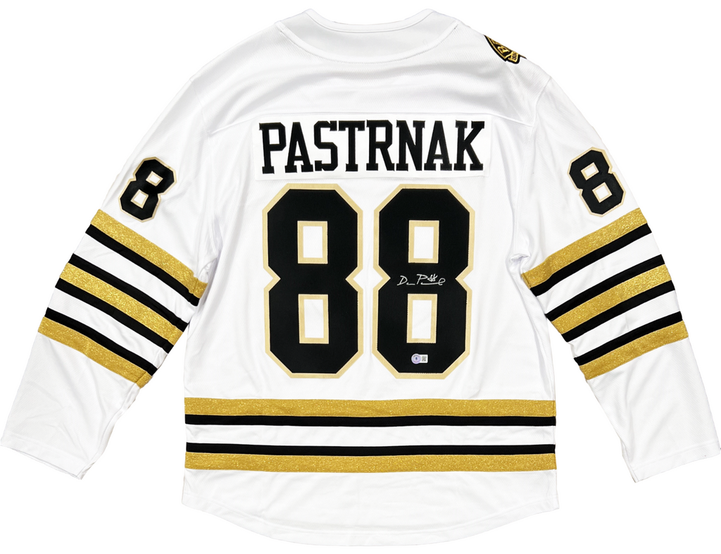 David Pastrnak Bruins Signed Fanatics Centennial Breakaway Away Jersey Diamond Legends Online