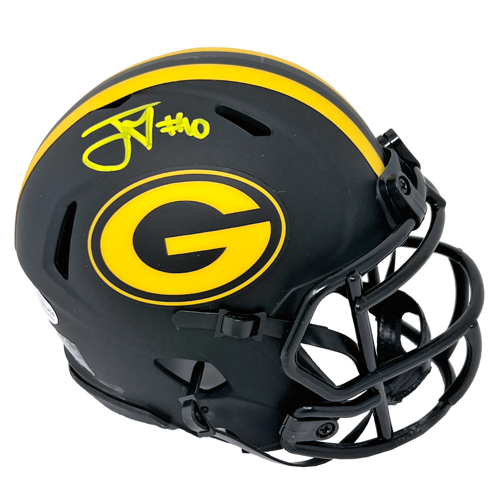 Jordan Love Green Bay Packers Signed Riddell Eclipse Mini Helmet BAS B –  Diamond Legends Online