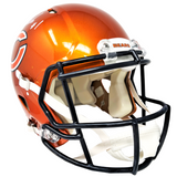 Justin Fields Chicago Bears Signed Riddell Flash Authentic Helmet BAS Beckett