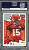 2019 Panini Absolute KABOOM! #KPM Patrick Mahomes PSA 10/10 Auto GEM MINT Pop 1