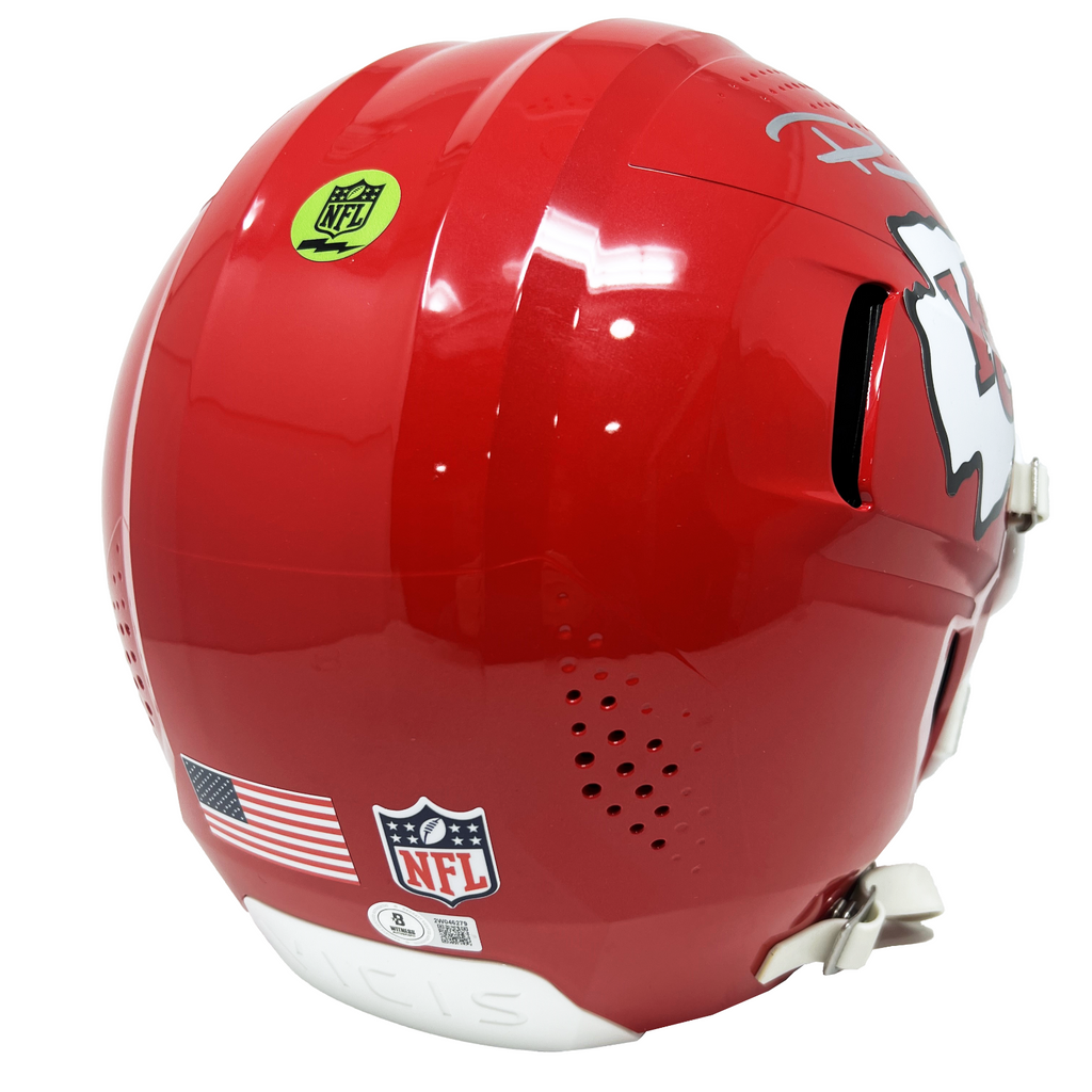 chiefs motorcycle helmet Patrick Mahomes Kansas City Chiefs Signed Vicis Authentic Game Model H – Diamond Legends Online