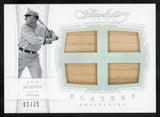 2016 Panini Flawless Players Collection Quad Bat Relics Shoeless Joe Jackson /250