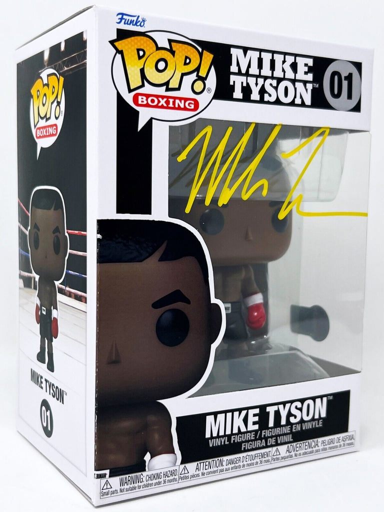 Mike Tyson Memorabilia, Autographed Mike Tyson Collectibles