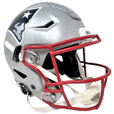Julian Edelman Patriots Signed 3x SB Champ Insc Authentic SpeedFlex Helmet JSA