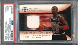 2005 Ultimate Collection Game Jersey /99 #UJMJ Michael Jordan PSA 9 MINT0