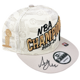 Al Horford Boston Celtics Signed 2024 NBA Champions Locker Room Hat JSA