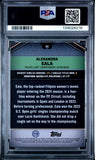 2024 Topps Graphite Tennis #69 Alexandra Eala RC Rookie PSA 10 GEM MINT1