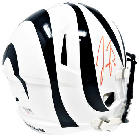 Joe Burrow Signed Cincinnati Bengals Mini Amp Alternate White Helmet  Fanatics - Inscriptagraphs Memorabilia - Inscriptagraphs Memorabilia