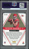 2017 Panini Phoenix Rookie Rising Patrick Mahomes RC PSA/DNA Auto GEM MINT 10