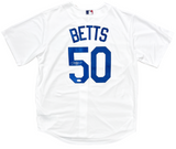 Mookie Betts Los Angeles Dodgers Signed Authentic White Nike Jersey JSA
