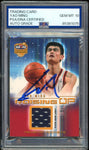 2002-03 NBA Hoops Stars Memorabilia /250 Yao Ming RC PSA/DNA Auto GEM MINT 10