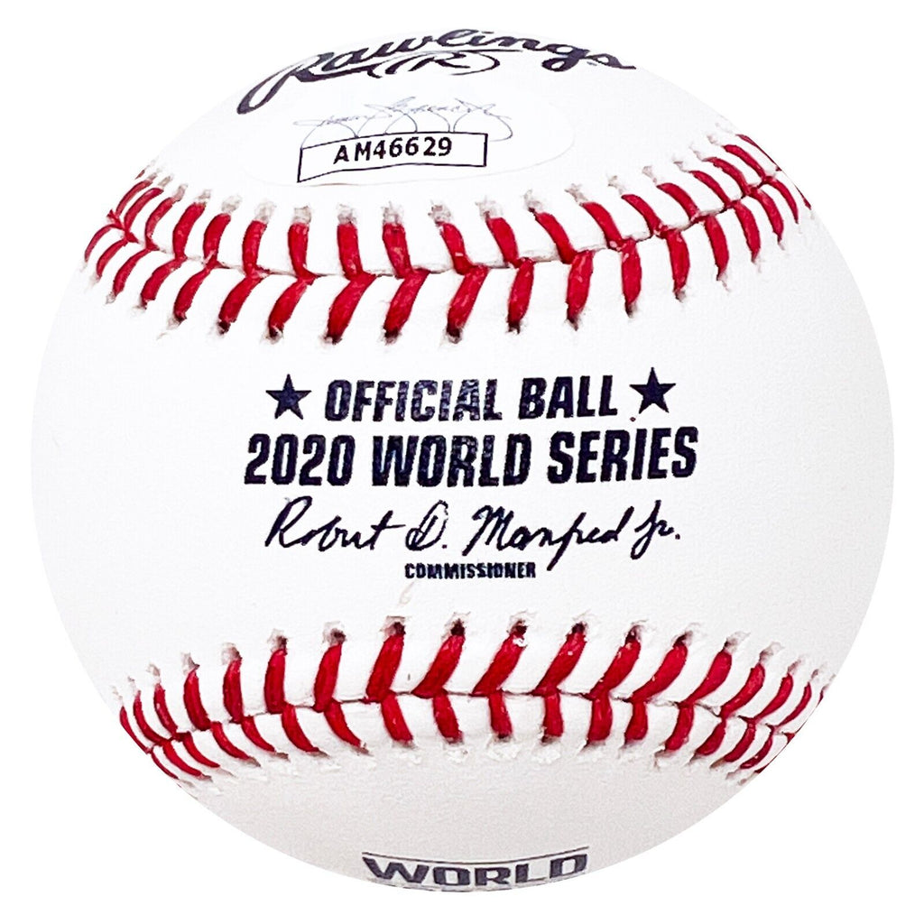 Mookie Betts Signed 2020 World Series Baseball DODGERS Autograph