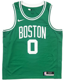 Boston Celtics Team Signed Nike Jersey Jayson Tatum/Brown/White+ Fanatics/JSA2