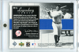 2000 Upper Deck Yankees Legends Legendary Lumber Game Used Bat Relic Babe Ruth1