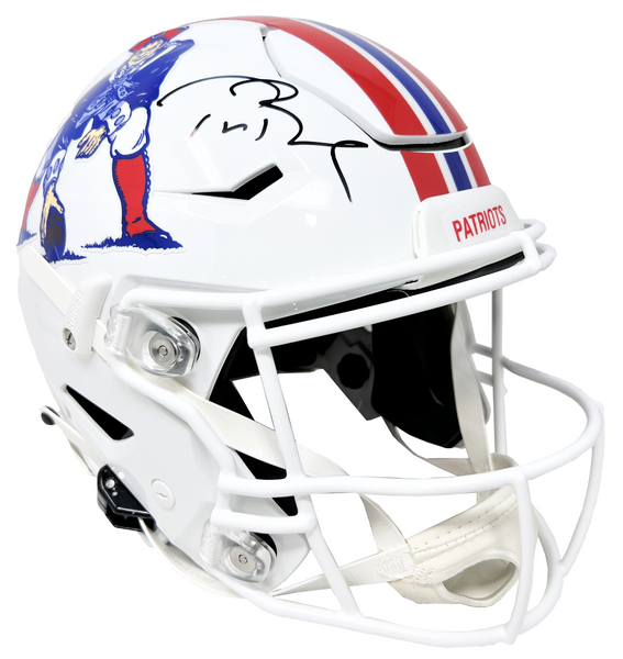 Tom Brady Patriots Signed Throwback Authentic SpeedFlex Helmet Fanatic –  Diamond Legends Online