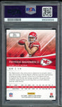 2017 Panini Rookies & Stars #201 Patrick Mahomes RC Rookie On Card PSA 9/10 Auto