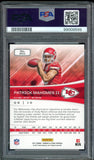 2017 Panini Rookies & Stars #201 Patrick Mahomes RC Rookie On Card PSA 9/10 Auto